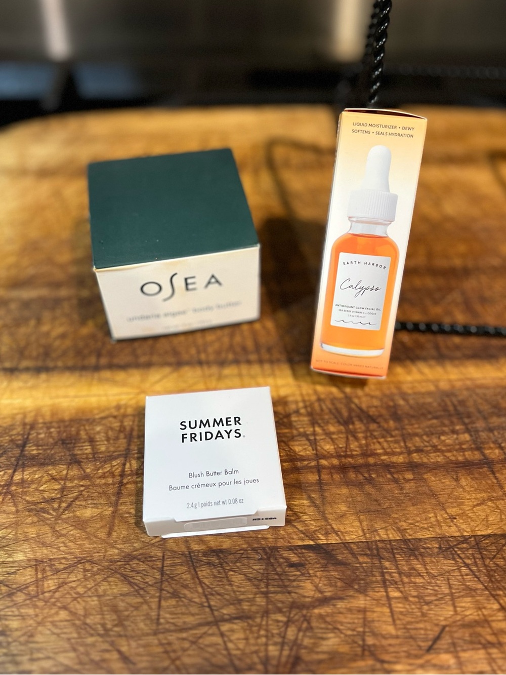 NIB Luxury Clean Beauty Bundle — OSEA Body Butter, Summer Fridays & Earth Harbor